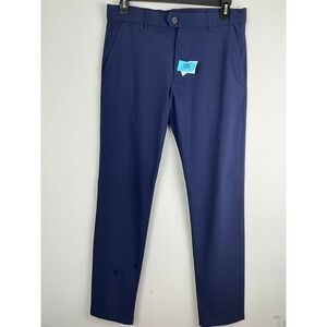 Greyson Men's‎ Golf Pants 33x32 Navy Stretch Chino Trousers RN 158540